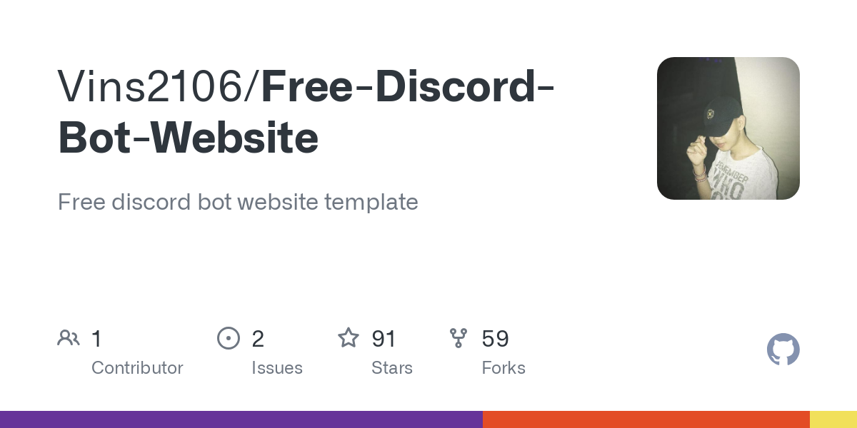 Free Discord Bot Website