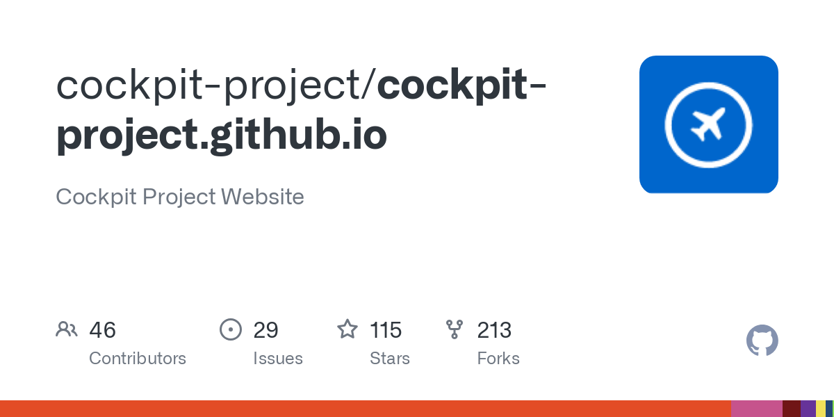 cockpit project.github.io