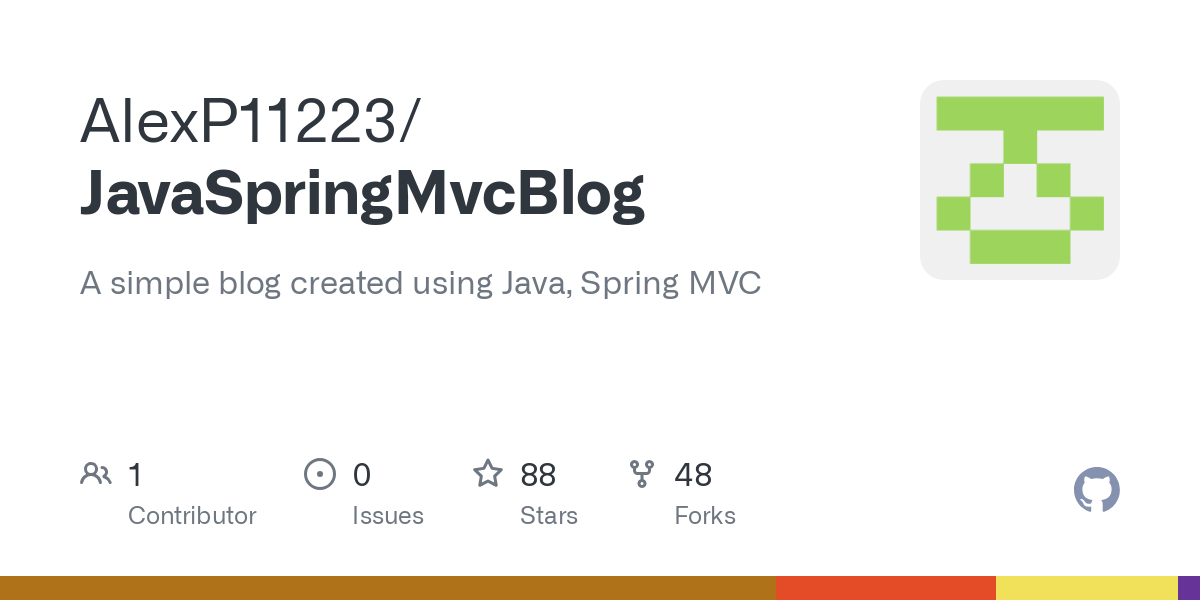 JavaSpringMvcBlog
