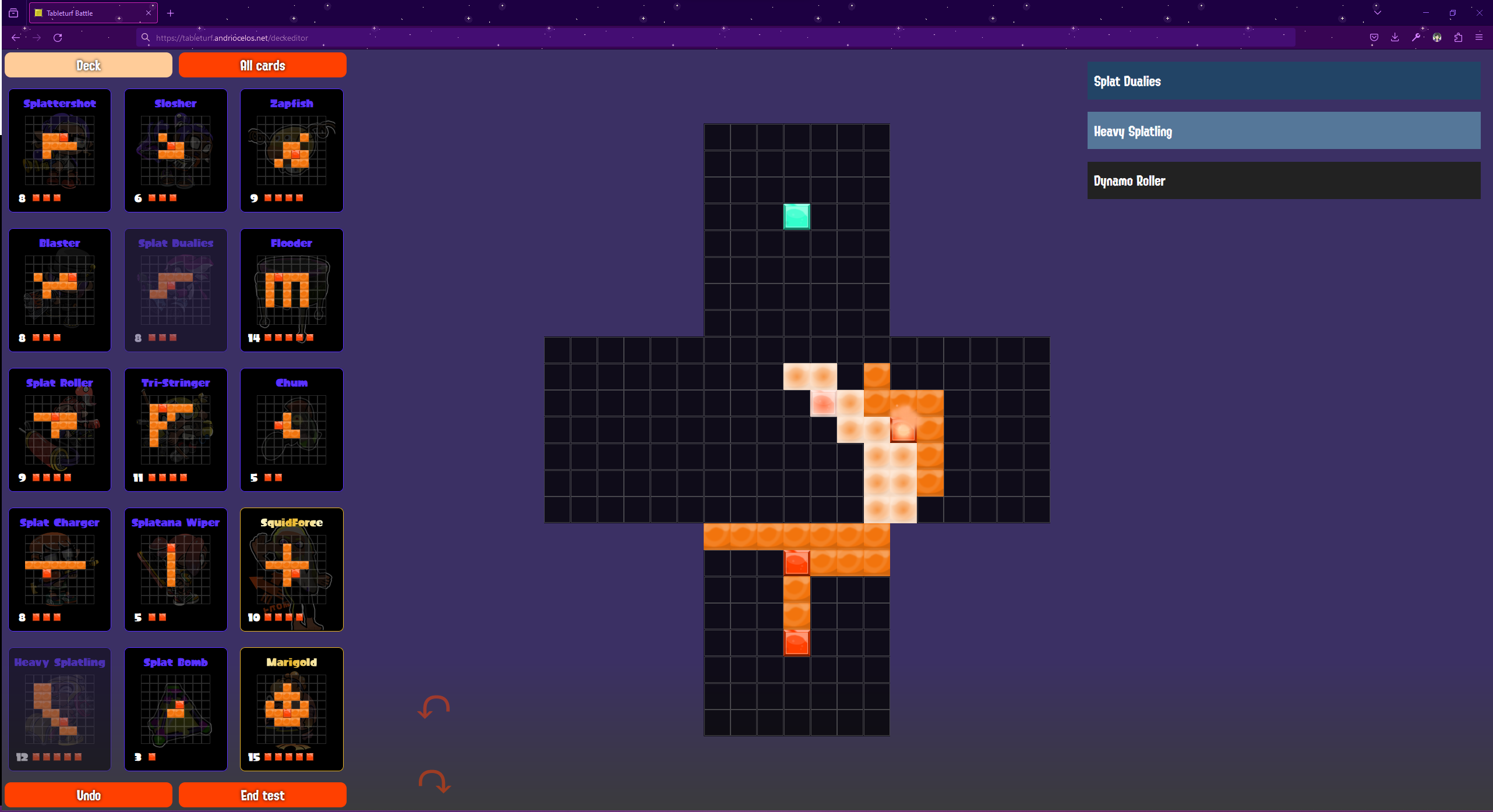 甲板測試屏幕截圖