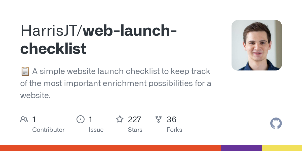 web launch checklist