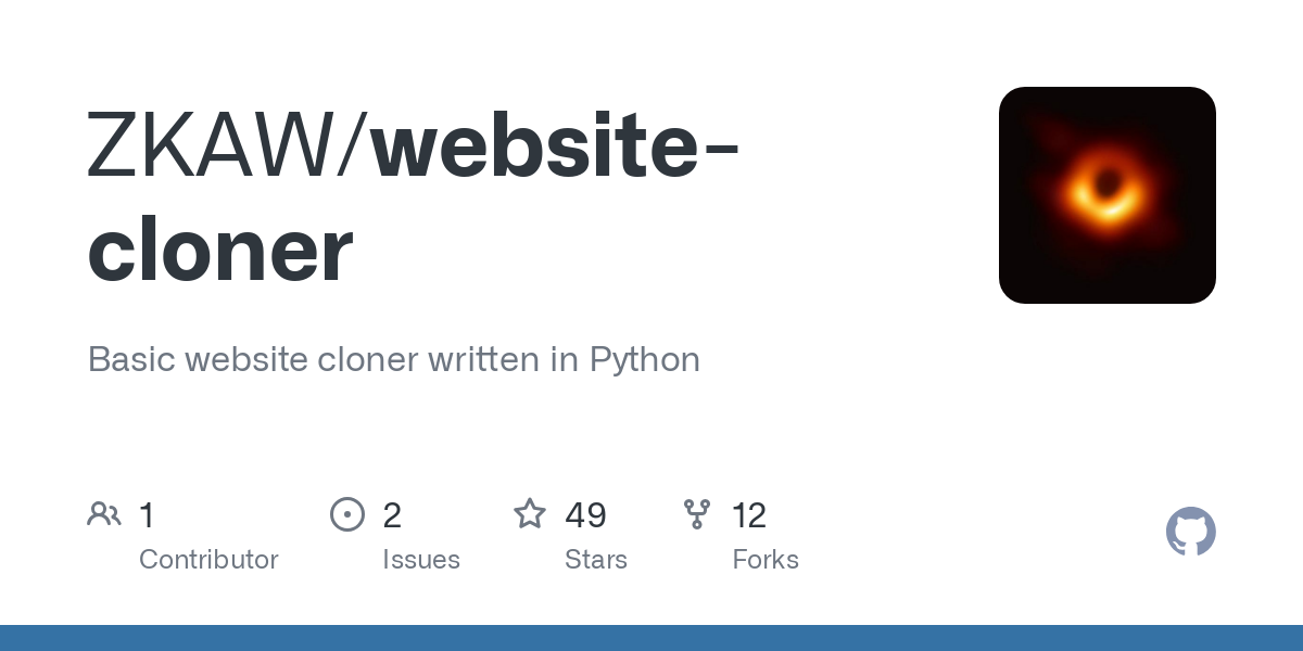 website cloner