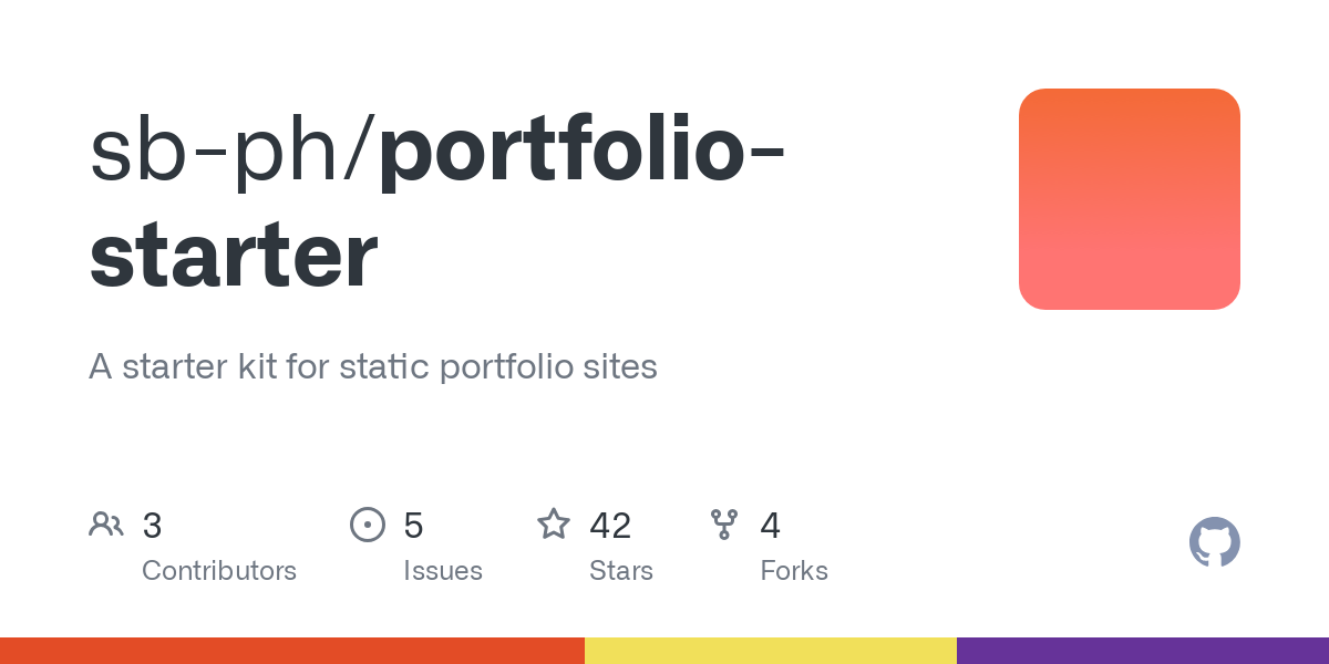 portfolio starter