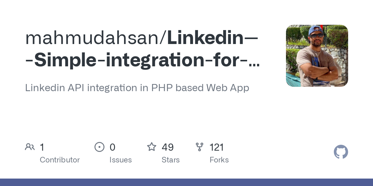 Linkedin   Simple integration for your website