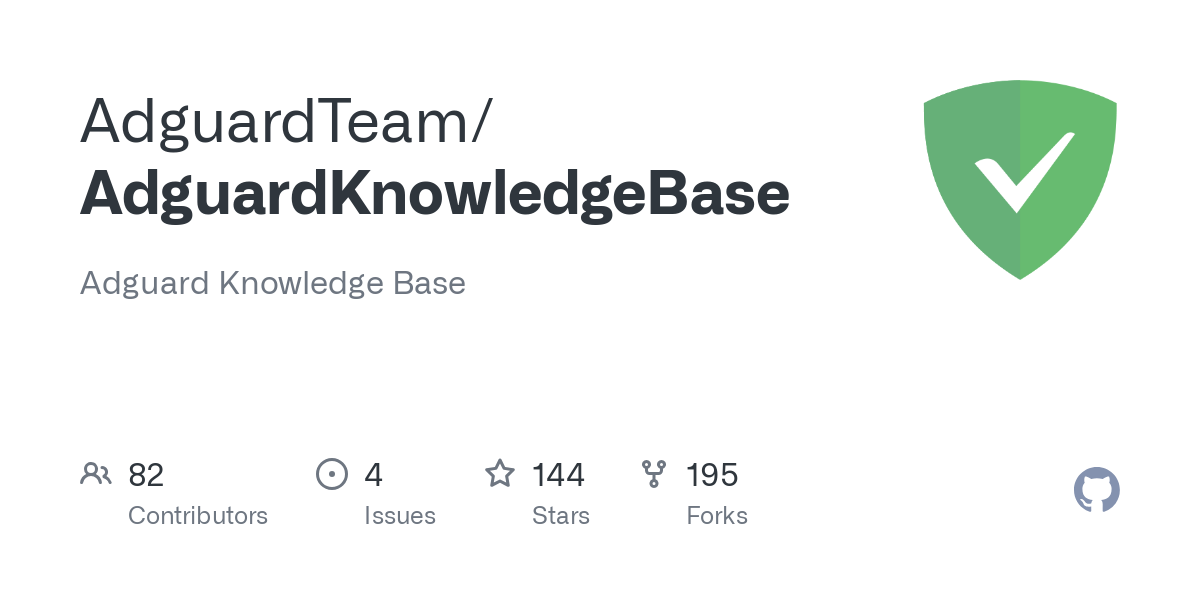 AdguardKnowledgeBase