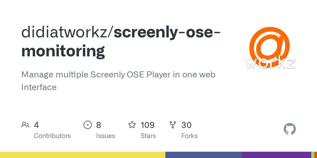 screenly ose monitoring