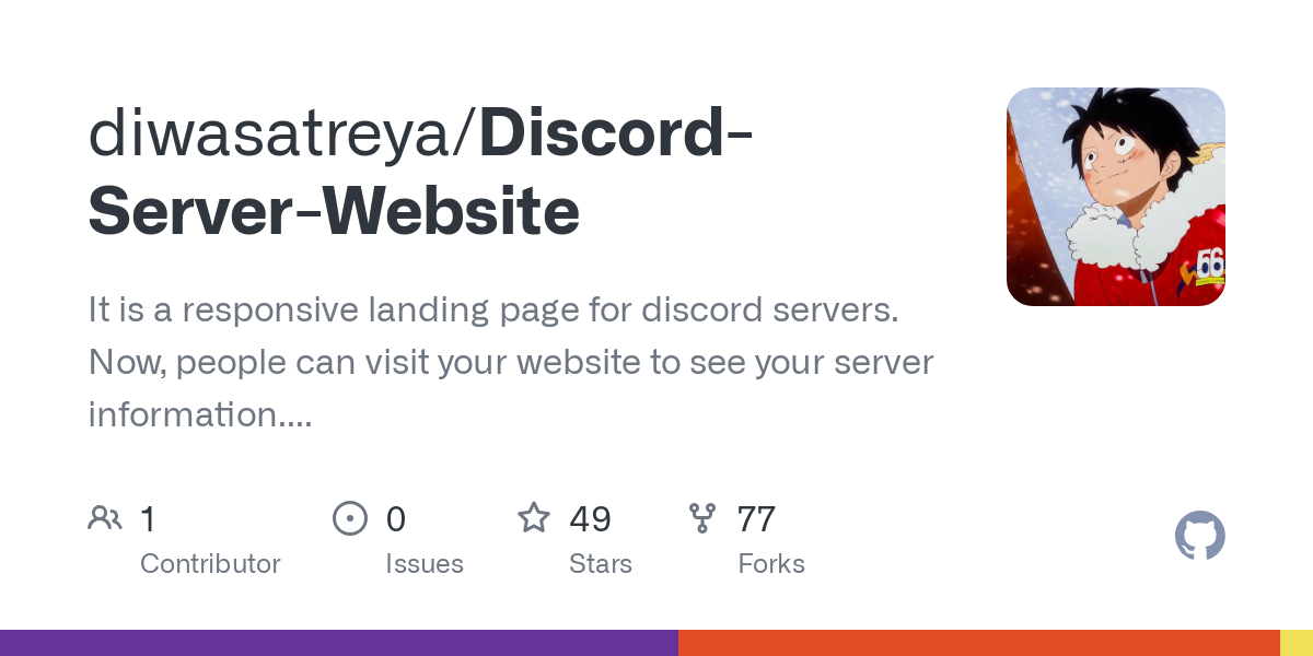 Discord Server Website