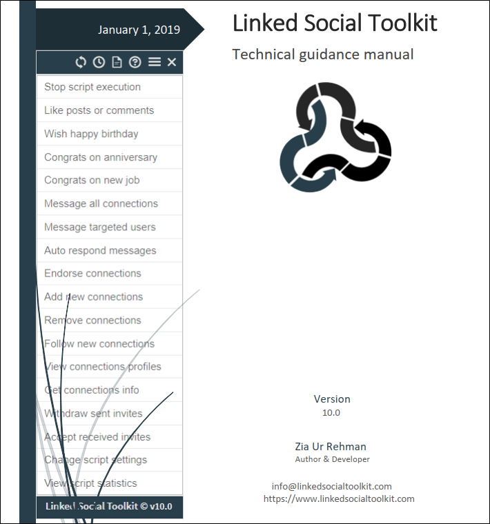 鏈接的社會 - 鎮定文件