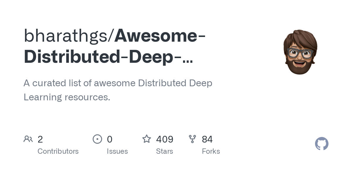 Awesome Distributed Deep Learning