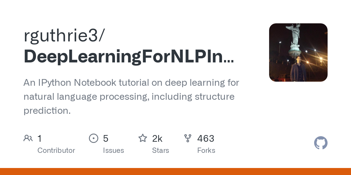 DeepLearningForNLPInPytorch