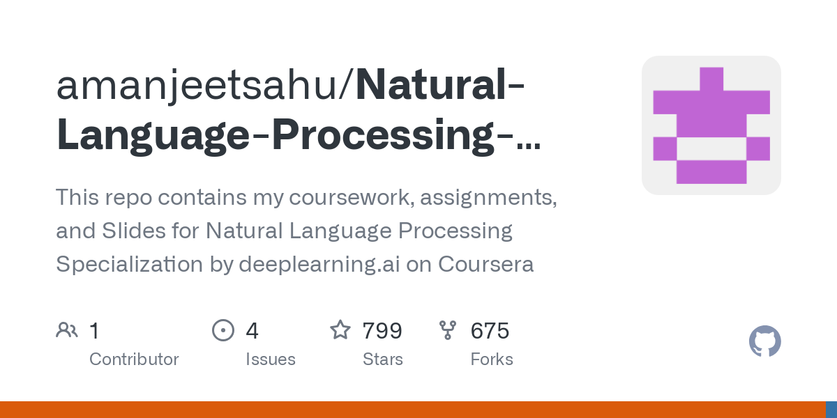 Natural Language Processing Specialization