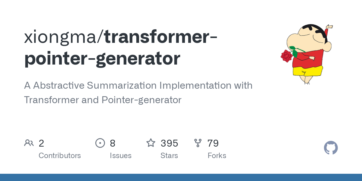 transformer pointer generator