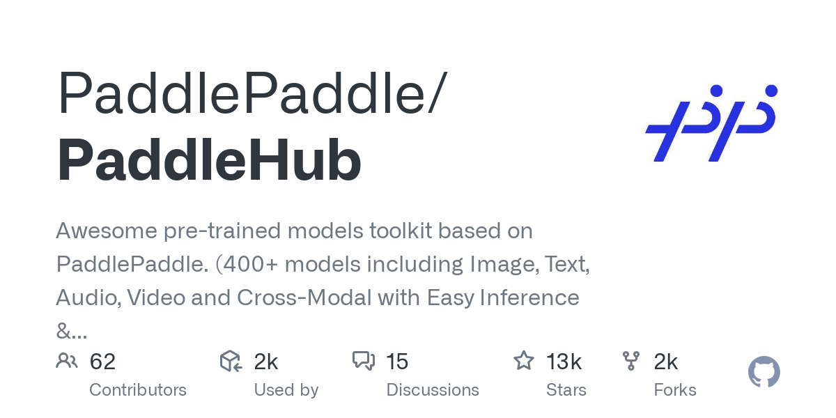 PaddleHub