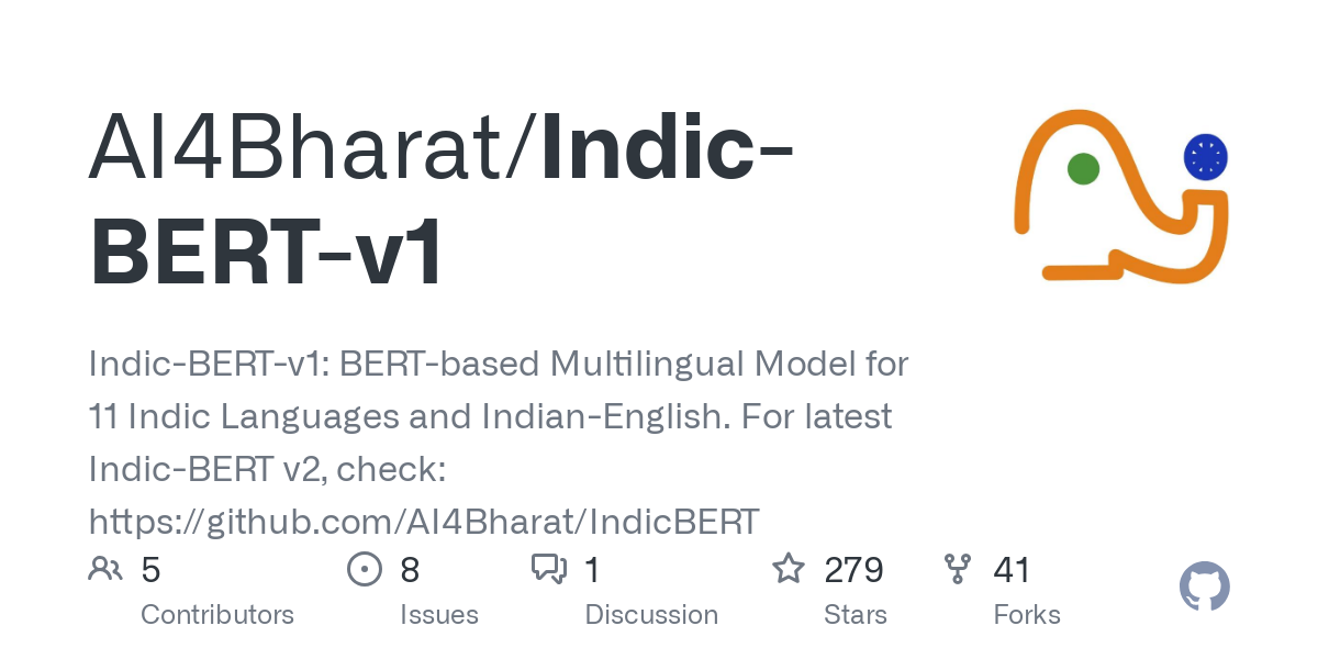 Indic BERT v1