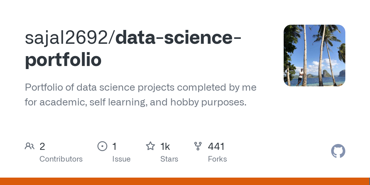 data science portfolio