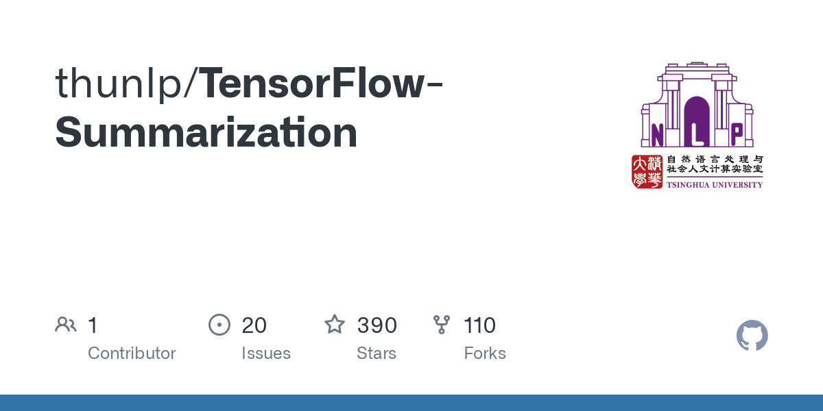 TensorFlow Summarization