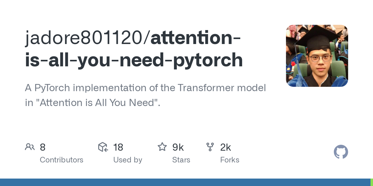 attention is all you need pytorch