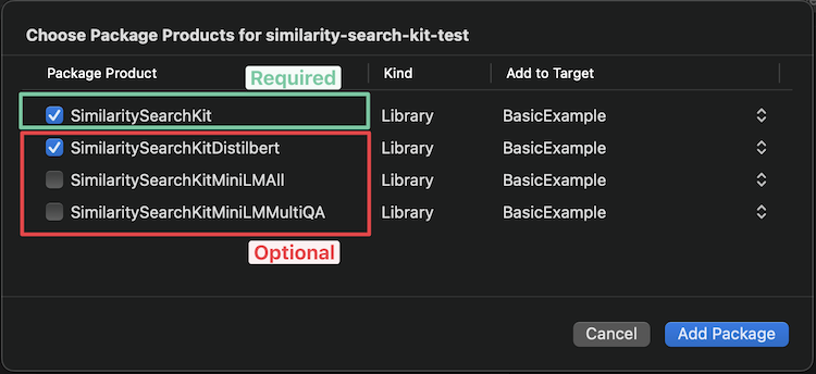 Xcode Swift Paket Manager Import