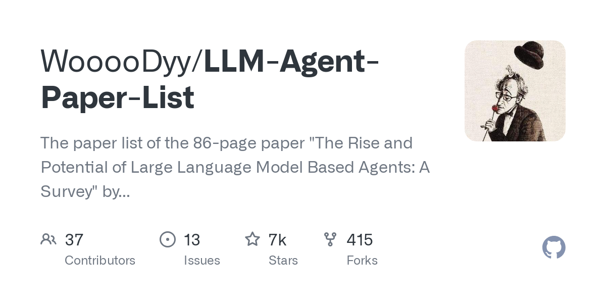 LLM Agent Paper List
