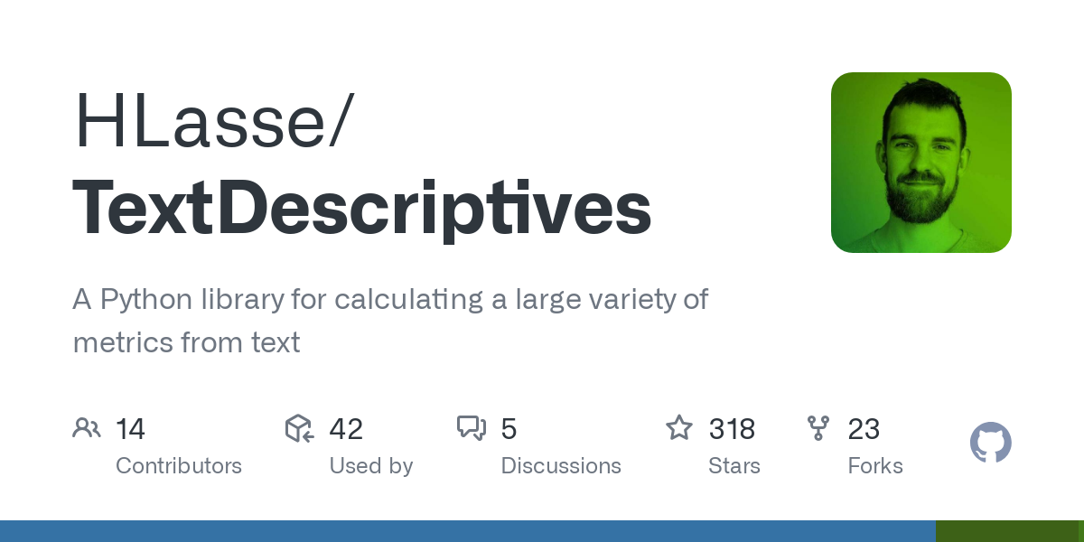 TextDescriptives