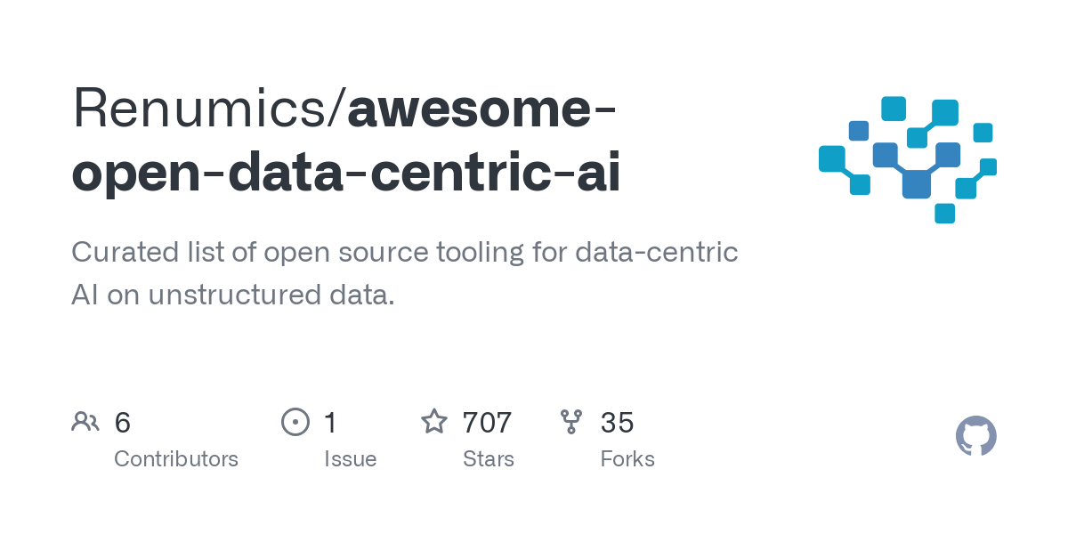 awesome open data centric ai
