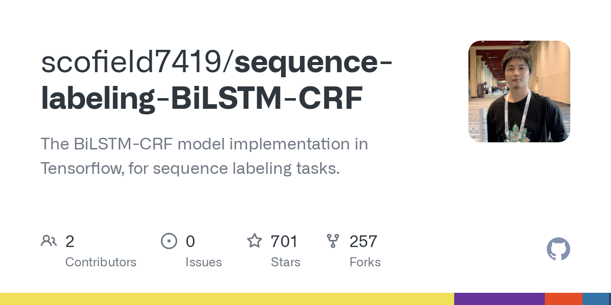 sequence labeling BiLSTM CRF