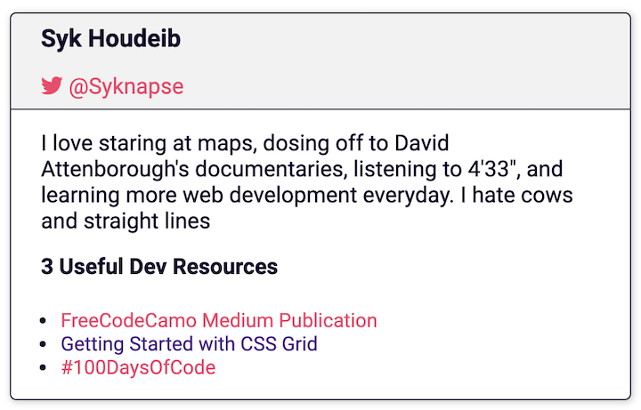 Mitwirkungskarte Contributor Card