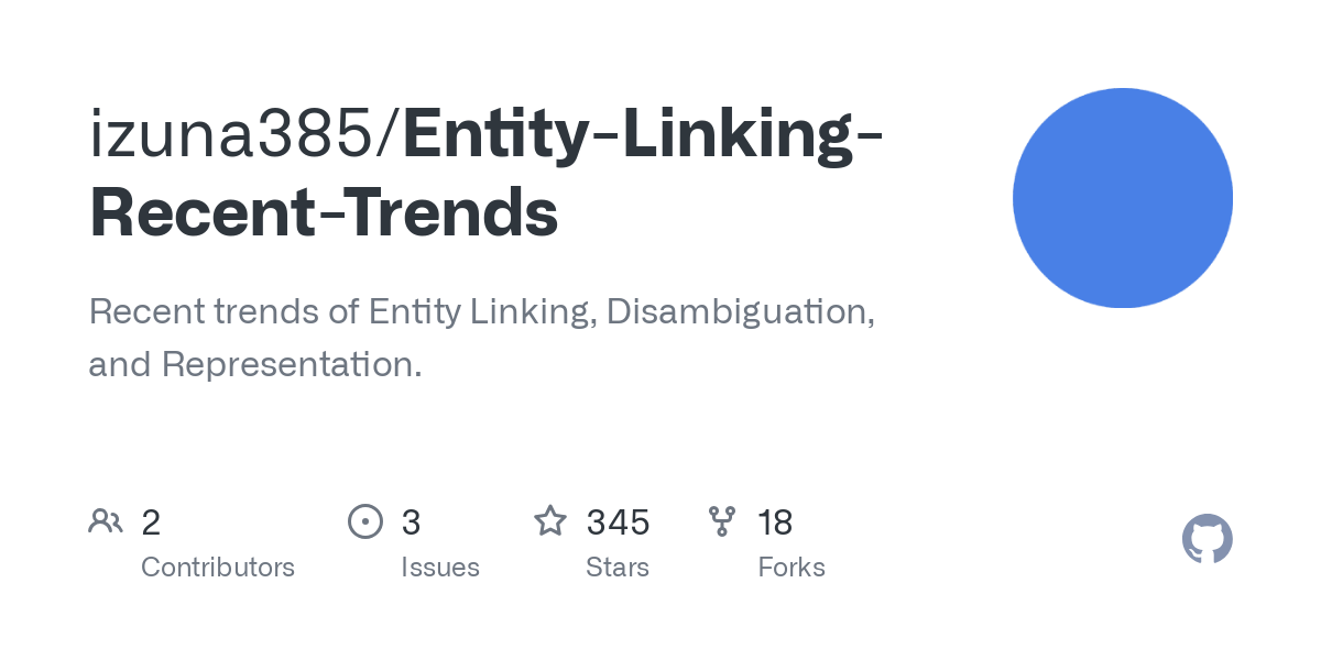 Entity Linking Recent Trends