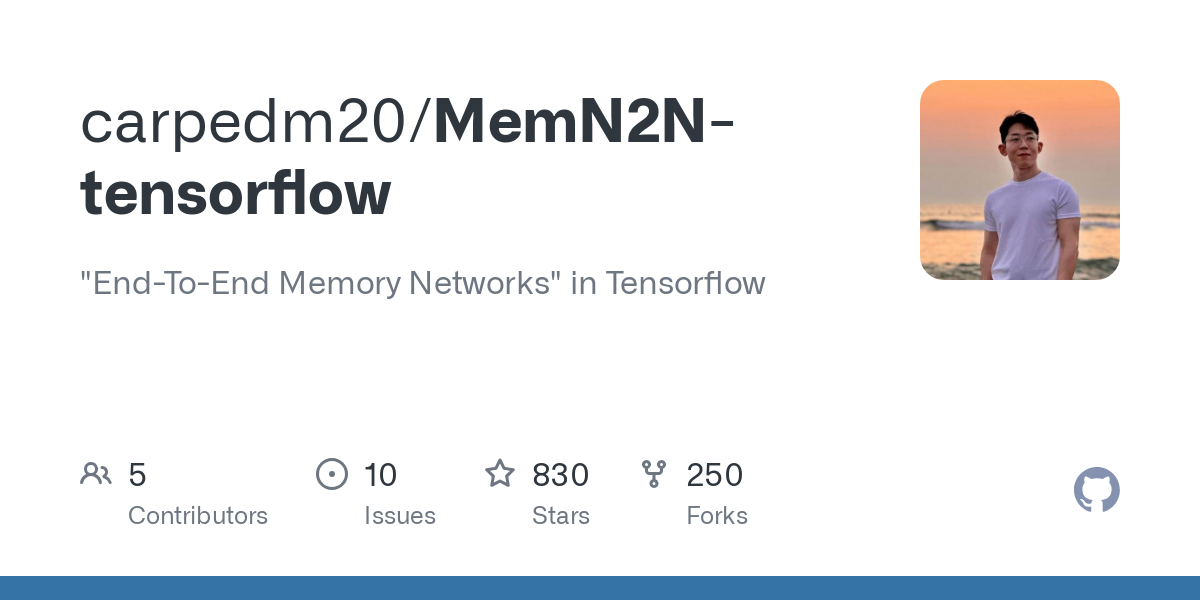 MemN2N tensorflow