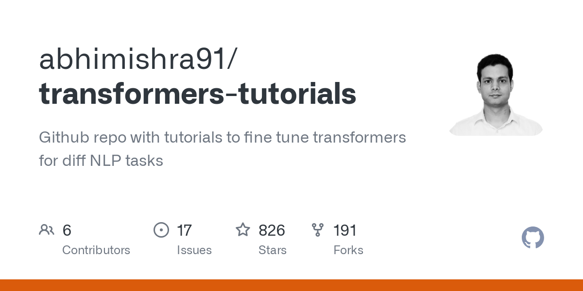 transformers tutorials