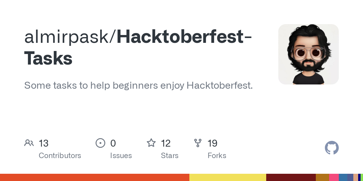 Hacktoberfest Tasks