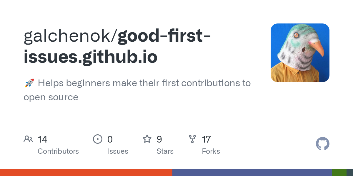 good first issues.github.io