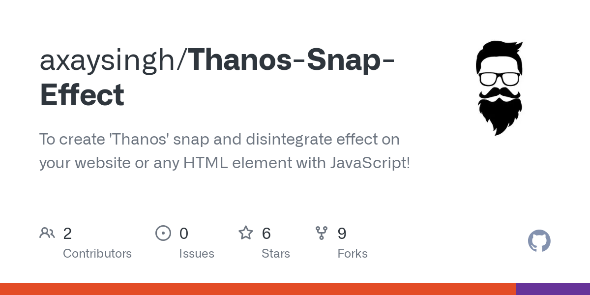 Thanos Snap Effect