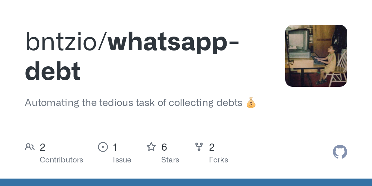 whatsapp debt