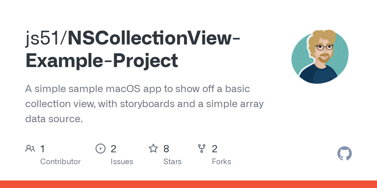 NSCollectionView Example Project