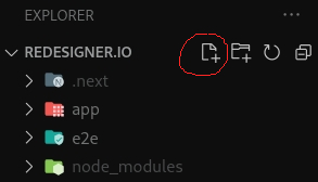 هذا هو نظام الملفات للمشروع