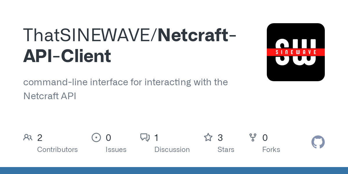 Netcraft API Client