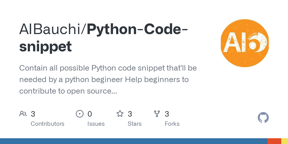 Python Code snippet