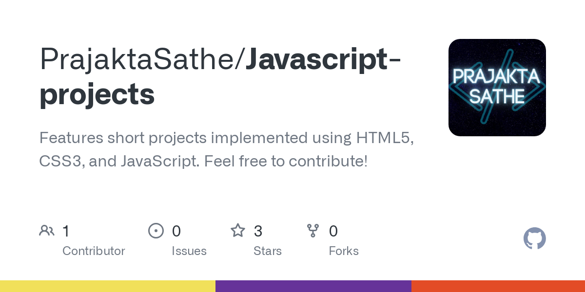 Javascript projects