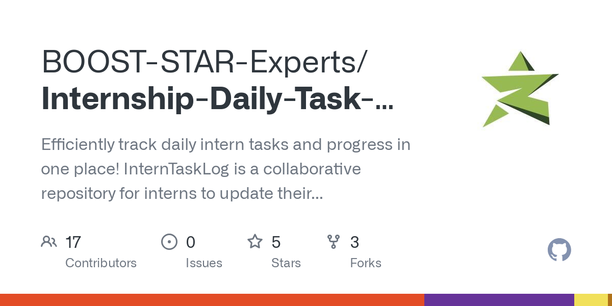 Internship Daily Task Tracker