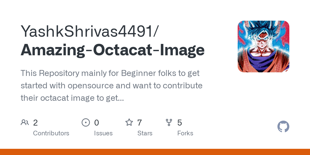 Amazing Octacat Image