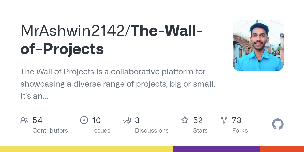 The Wall of Projects