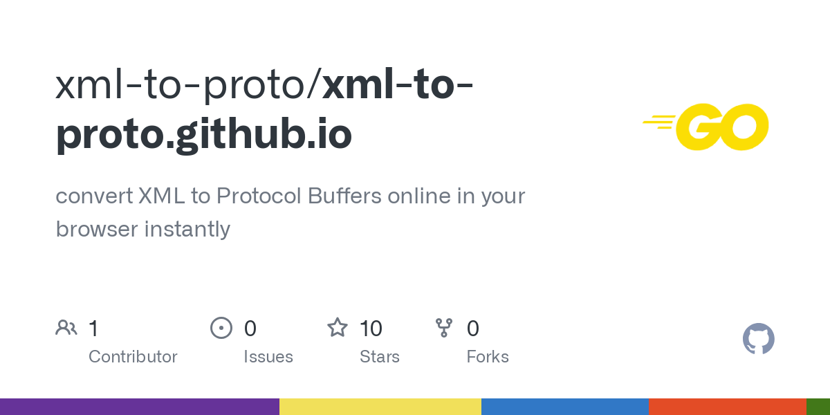 xml to proto.github.io