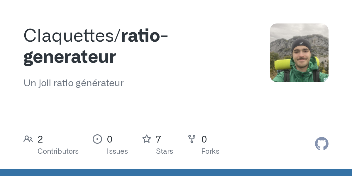 ratio generateur