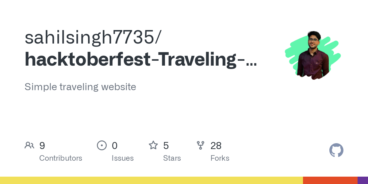 hacktoberfest Traveling the 7 wonders of the world