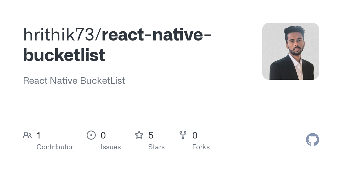 react native bucketlist