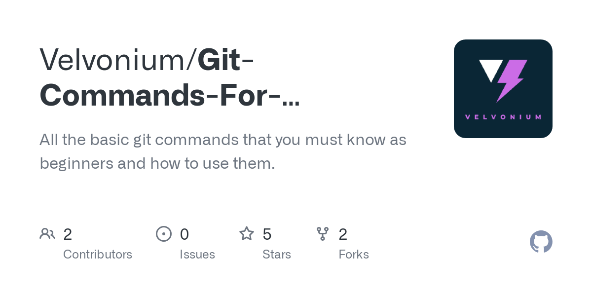 Git Commands For Beginners