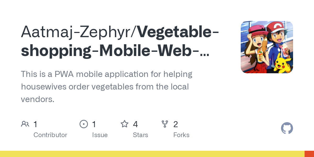 Vegetable shopping Mobile Web App