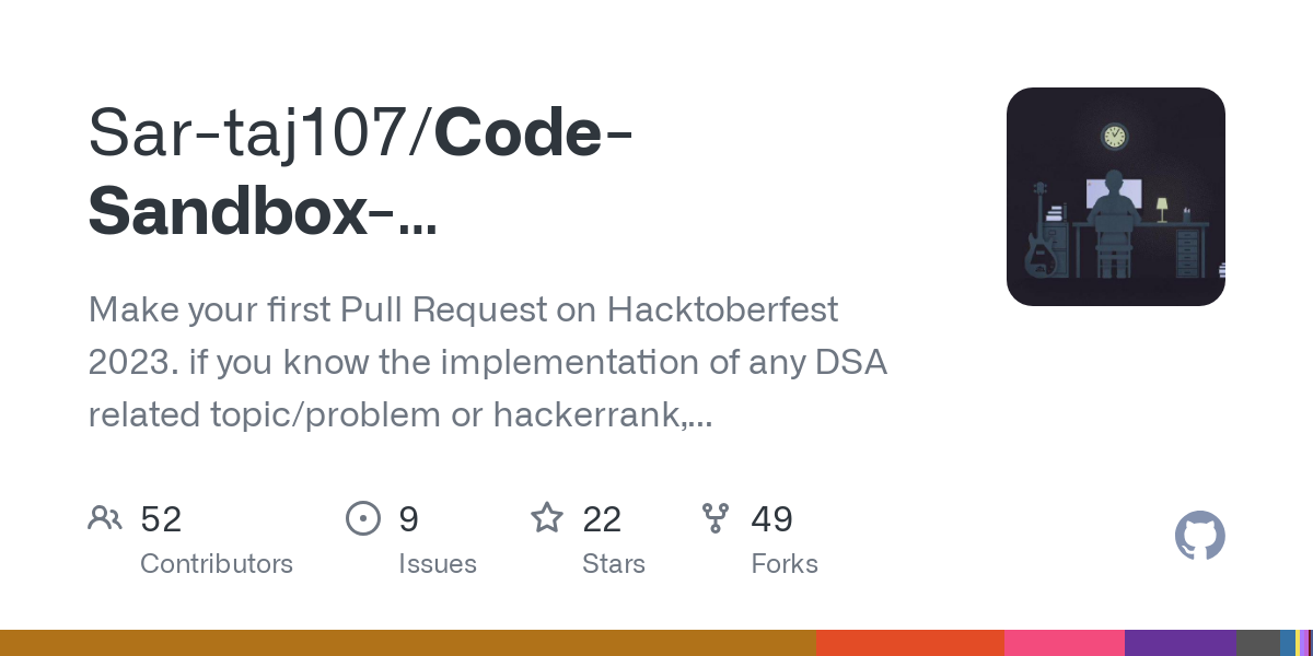 Code Sandbox Hacktoberfest23