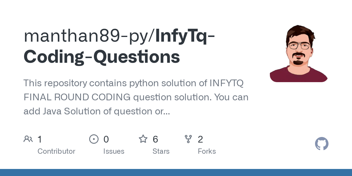InfyTq Coding Questions